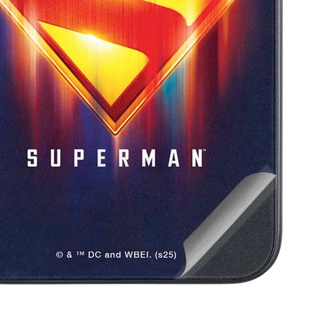 Superman 2025 Energy Shield Neon Emblem Galaxy A54 5G Skin